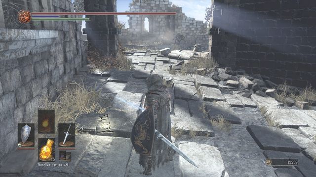 Climb down the stairs from the third bonfire in Archdragon Peak towards the large yard - Hawkwood - Quests and NPCs - Dark Souls III Game Guide & Walkthrough