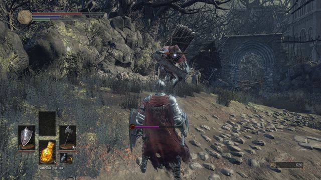 Outmaneuver your foe to attack his back. - Undead Settlement - straight road from the great square - Walkthrough - Dark Souls III Game Guide & Walkthrough