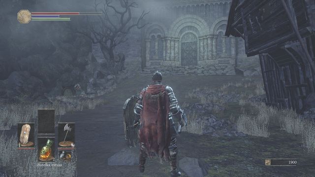 Entrance to the cathedral. - Undead Settlement - path from the great square through the bridge (on the right) - Walkthrough - Dark Souls III Game Guide & Walkthrough