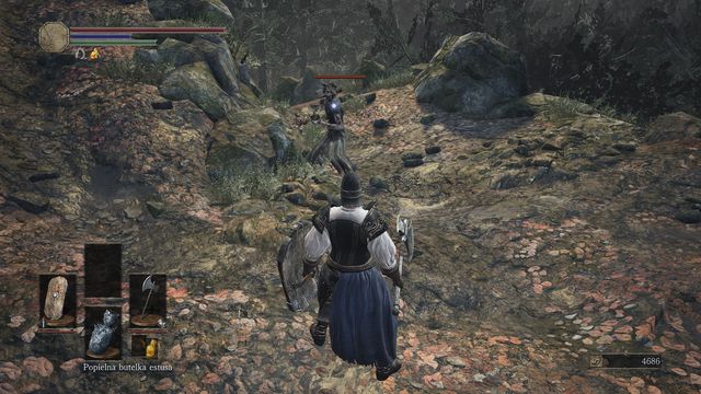 The first thrust is the easiest to dodge and gives you a lot of time to get behind your opponents back and perform a powerful blow. - Road of Sacrifices - Walkthrough - Dark Souls III Game Guide & Walkthrough