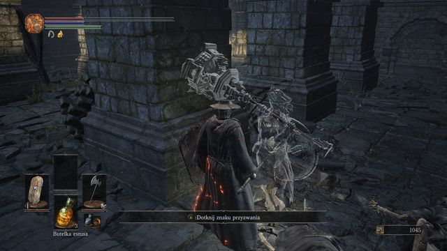 Remember: Should you have any problems, you can call Eygon to help you - Road of Sacrifices - Swamp - Walkthrough - Dark Souls III Game Guide & Walkthrough