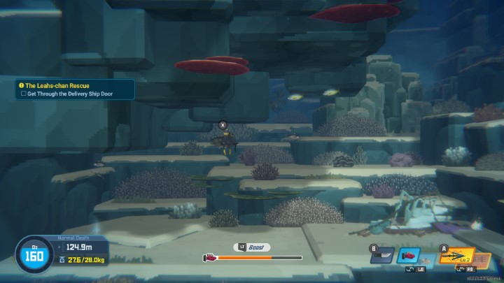 The dead fish won't be added the inventory right away - Dave the Diver: How to get Giant Trevally Fin? - Fishing - Dave the Diver Guide