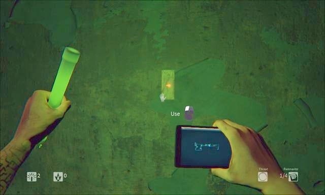 Note is attached to the wall - Level 1 - Hospital - Storyline - Daylight - Game Guide and Walkthrough