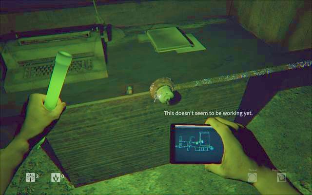 Deactivated switch at the desk - Level 1 - Hospital - Storyline - Daylight - Game Guide and Walkthrough