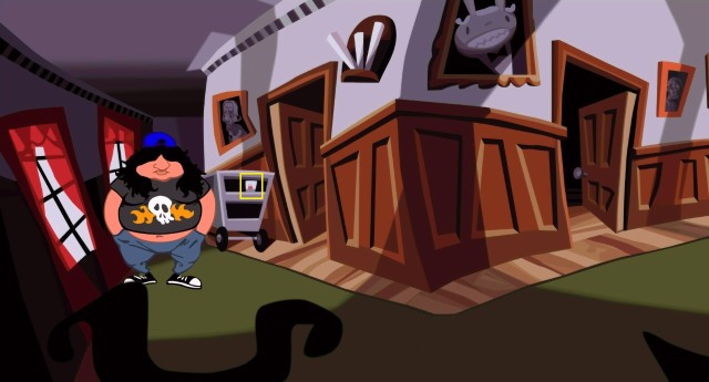 As Hoagie, leave the lab and head to the first floor of the motel - Restoring power to Hoagies capsule - Walkthrough - Day of the Tentacle: Remastered - Game Guide and Walkthrough