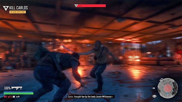 Fighting Carlos is relatively simple - Days Gone: How to kill Carlos boss? - Combat - Days Gone Guide