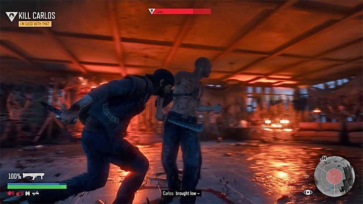 Attack Carlos right after a successful dodge - Days Gone: How to kill Carlos boss? - Combat - Days Gone Guide