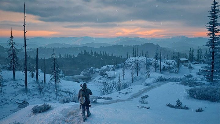 On the way to the Crater Lake your hero will be initially accompanied by Iron Mike - Days Gone: How to unlock regions of the map? - World Atlas - Days Gone Guide