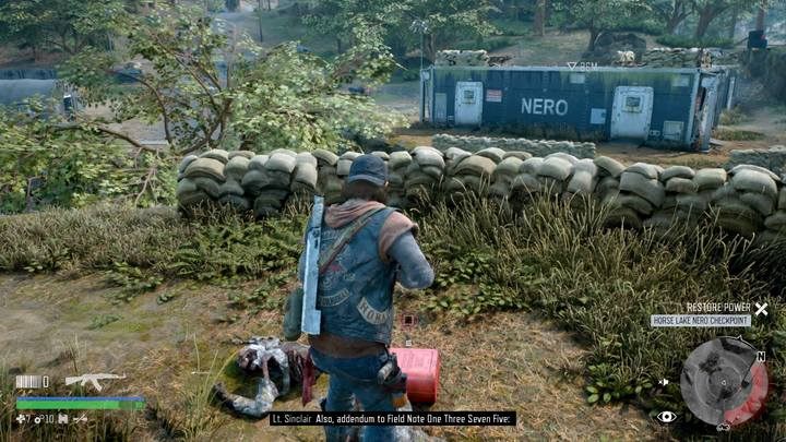 NERO Checkpoints - look for them near the fuel cans. - Days Gone: Activities types - World Atlas - Days Gone Guide