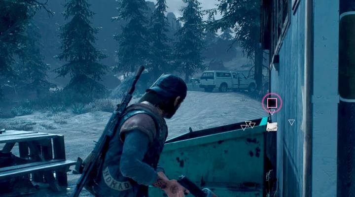 Another secret is in near the toilets, just north of Hot Springs, behind the road - Days Gone: Belknap - map, secrets, collectibles - Belknap region maps - Days Gone Guide