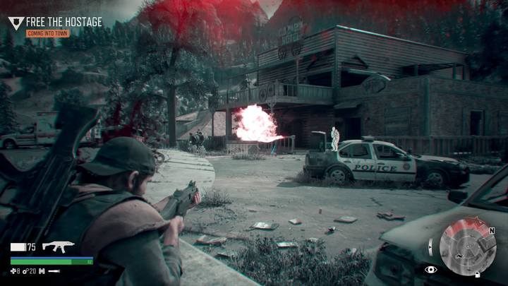 This mission would be very difficult to do quietly - better use weapons and explosives to wreak some havoc - Days Gone: Protecting the Weak - walkthrough - Main storyline - Days Gone Guide