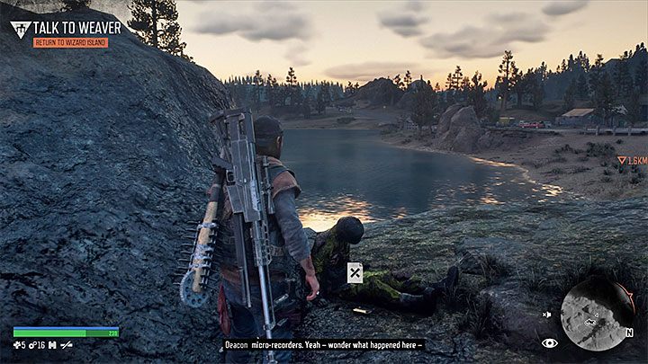 Complete both jumps and you will reach the helicopters wreck - Days Gone: Highway 97 - map, secrets, collectibles - Highway 97 region maps - Days Gone Guide
