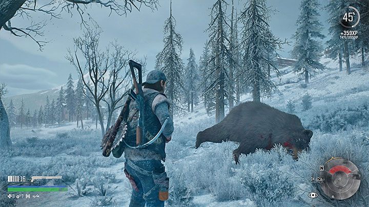 The second group is the meat of various wild animals, such as wolf, bear or deer - Days Gone: What do herbs, berries, mushrooms, animal meat do? - Character and inventory - Days Gone Guide