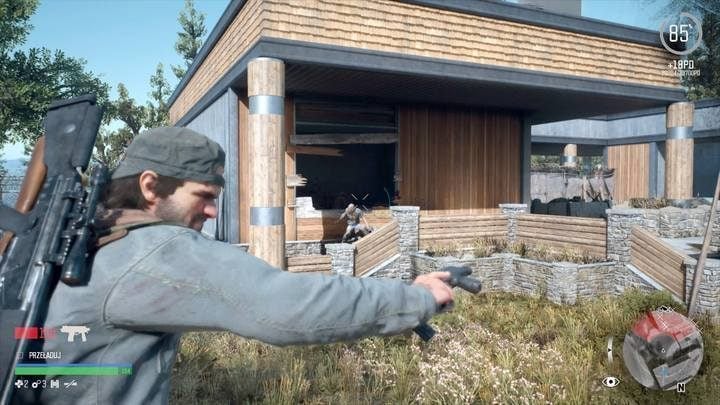 Pay attention to the nearby wall made out of boards after you help Sarah get higher - a small group of Freakers will break through it - Days Gone: Im Never Giving Up - walkthrough - Main storyline - Days Gone Guide