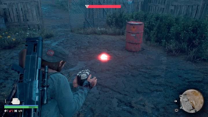 Set the traps that detonate remotely or automatically near explosive objects - Days Gone: Im Never Giving Up - walkthrough - Main storyline - Days Gone Guide