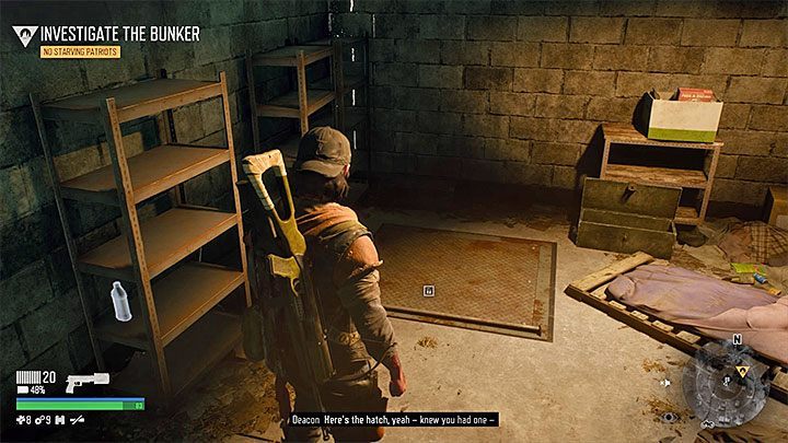 Its worth to start searching for the bunker after the radio tower starts working again - Days Gone: Where is the bunker in No Starving Patriots? - Exploration - Days Gone Guide