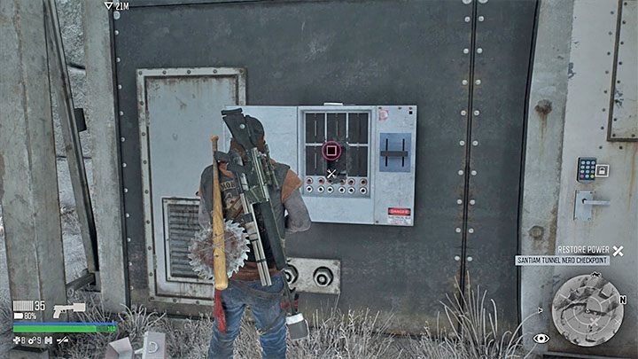 In most cases, pouring gasoline into the generator does the trick - Days Gone: How to unlock the access to NERO checkpoint? - Campaign - Days Gone Guide