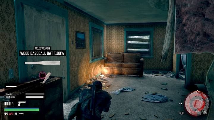 In the buildings you will often find many crafting items and simple melee weapons. - Days Gone: Gear Up For The Ride - walkthrough - Main storyline - Days Gone Guide