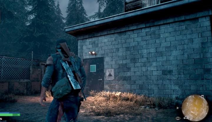 The entrance to the bunker is in a small technical building. - Days Gone: Gear Up For The Ride - walkthrough - Main storyline - Days Gone Guide