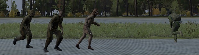 Zombies feed on blood. - 3. First day in-game - DayZ - Game Guide and Walkthrough