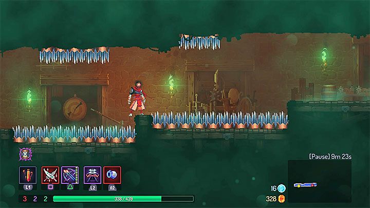 After passing through the portal you can collect the treasures (usually scrolls, gold, cells, amulets and new weapons), but then you have to go through the obstacle course - See, That Wasnt So Hard Now, Was It? Trophy in Dead Cells - Trophy Guide - Dead Cells Game Guide