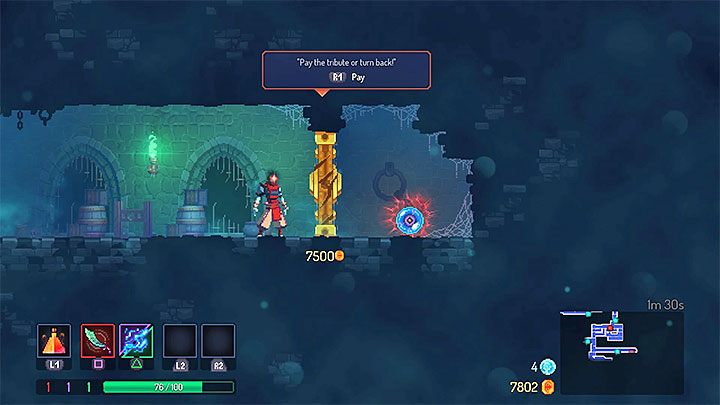 It is worth to take the first grenade with you (it will occupy one of the skill slots) - Acquiring rare blueprints - how to use Hunters Grenade in Dead Cells? - FAQ - Dead Cells Game Guide