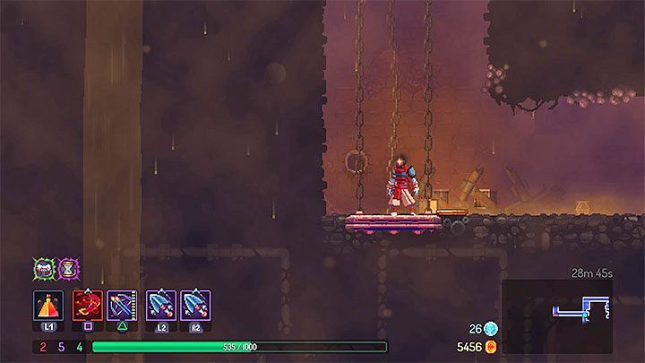 1 - Insufferable Crypt level in Dead Cell - Game world - Dead Cells Game Guide