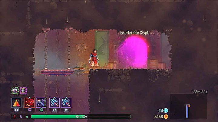 Insufferable Crypt cant be accessed right away - Insufferable Crypt level in Dead Cell - Game world - Dead Cells Game Guide