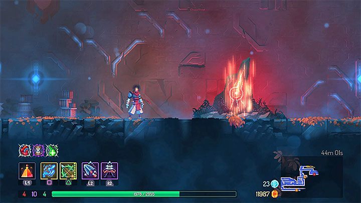 Besides regular enemies, you can also come across elite monsters - Slumbering Sanctuary level in Dead Cell - Game world - Dead Cells Game Guide