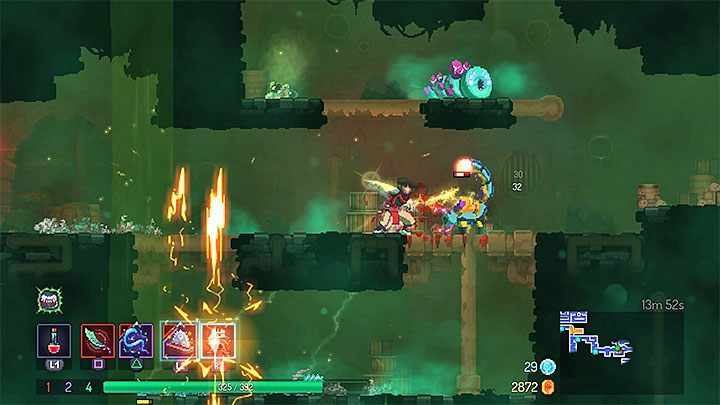 You can be attacked by enemies that are invisible or inactive - How to die less frequently in Dead Cells? - FAQ - Dead Cells Game Guide