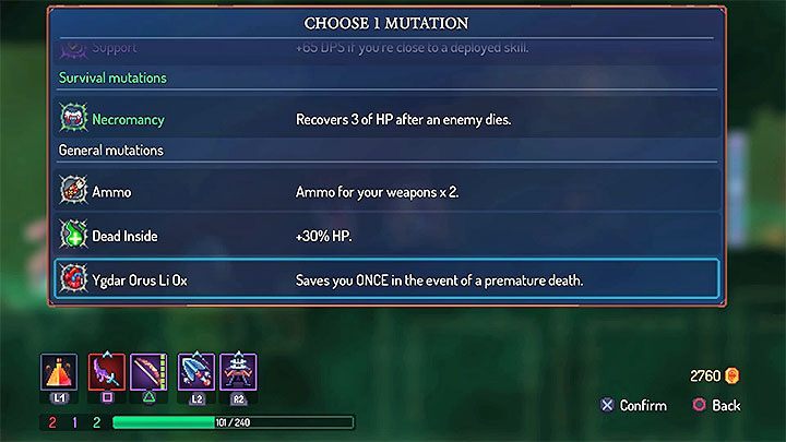 This topic is especially important at the start of the game when you are busy with looking for the most valuable blueprints and runs as well as learning about locations, enemies and gameplay mechanics - How to die less frequently in Dead Cells? - FAQ - Dead Cells Game Guide