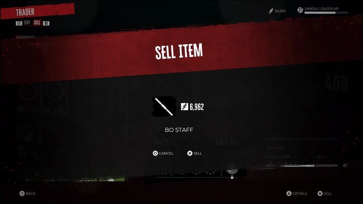 The better the weapon, having a high level and rarity, the more money you will make when selling it - Dead Island 2: How to get money fast? - FAQ - Dead Island 2 Guide