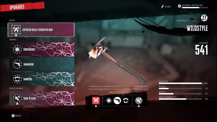 When you interact with a workbench, you will see a special menu - Dead Island 2: Upgrading and modifying weapons - Basics - Dead Island 2 Guide