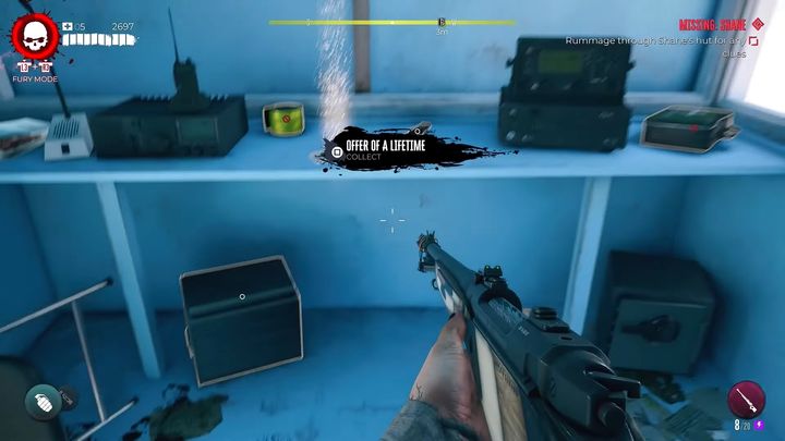 Inside the building is a note called Offer of a Lifetime - Dead Island 2: Missing Shane - Lost and found - Dead Island 2 Guide