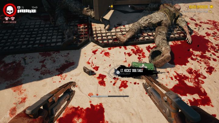 Examine the corpse and you will find the Lt - Dead Island 2: Where is Hicks? - FAQ - Dead Island 2 Guide
