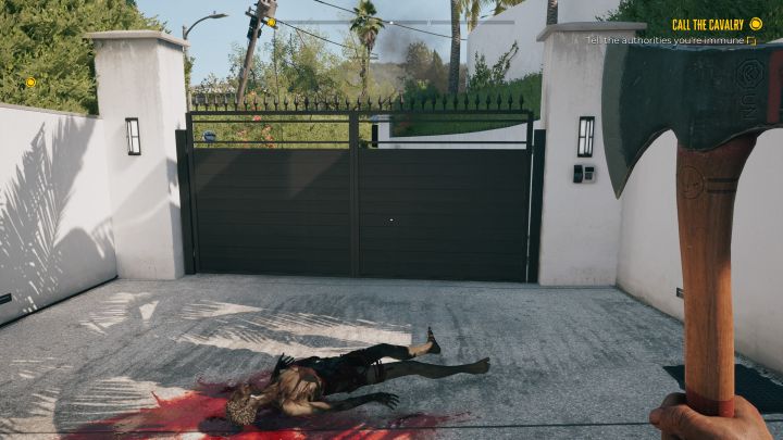 Don't skip the above step, as the keycard not only opens the front door, but is also required to open the gates at the back of the property - Dead Island 2: How to get to the Goat Pen in Bel-Air? - FAQ - Dead Island 2 Guide
