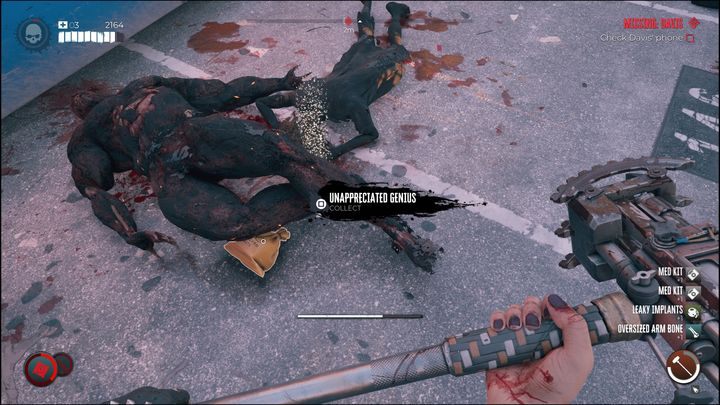 Successfully completing the task nets 1 - Dead Island 2: Missing Davis - Lost and found - Dead Island 2 Guide