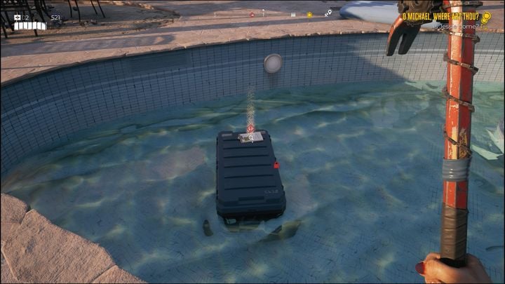 The task will begin when you enter the eastern part of Beverly Hills, more specifically Rikky's mansion, and pick up an item called A Parting Gift - Dead Island 2: The Clean and Snatch - Lost and found - Dead Island 2 Guide