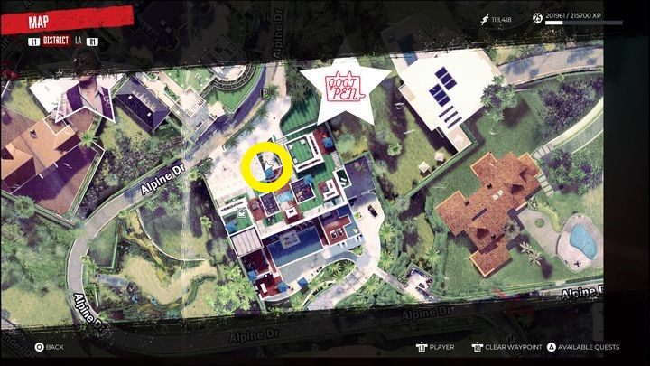 The next package is on the right side of the Goat Pen's entry gate - Dead Island 2: My Mailman Was A Zombie - Lost and found - Dead Island 2 Guide