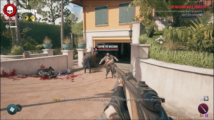 Once defeated, pick up the keys from the zombie and travel to the same area where you've picked up the Signature Required Journal - Dead Island 2: My Mailman Was A Zombie - Lost and found - Dead Island 2 Guide