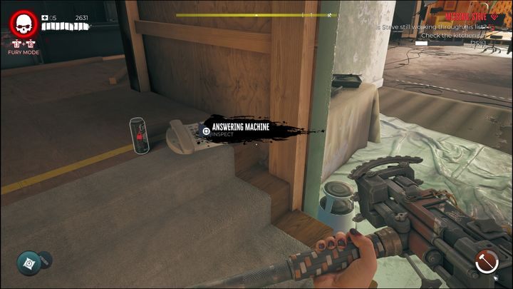 Behind the stage on the steps you will notice a landline - Dead Island 2: Missing Steve - Lost and found - Dead Island 2 Guide