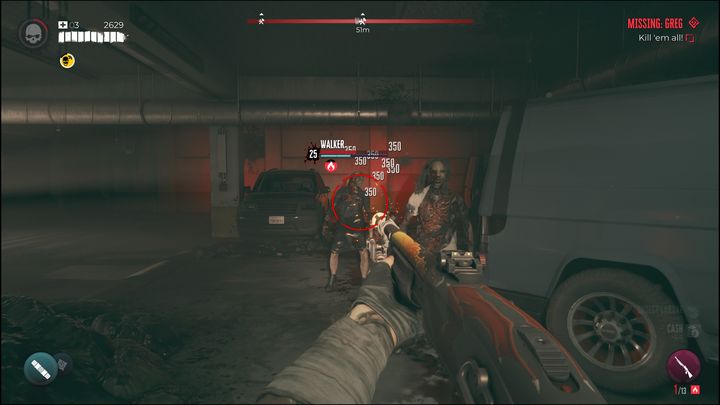 After defeating all of the zombies, the gate will open, but Greg will start to escape - Dead Island 2: Missing Greg - Lost and found - Dead Island 2 Guide