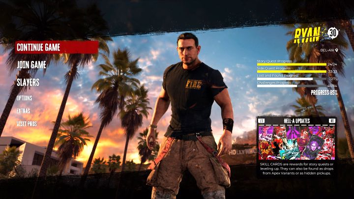 After starting the campaign as any Slayer, you will not find the New Game option in the main menu - Dead Island 2: How to start a fresh campaign with a different character? - FAQ - Dead Island 2 Guide