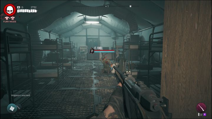 After going to the barracks in the military zone, you will encounter a zombie named Lieutenant Ford - Dead Island 2: Redacted - Lost and found - Dead Island 2 Guide