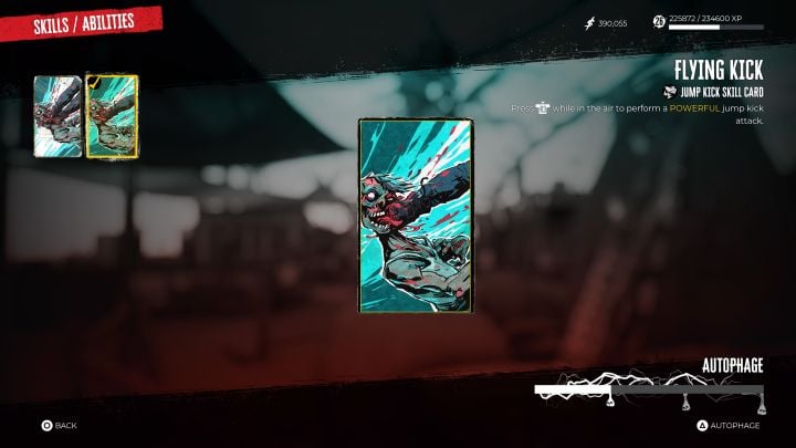 Skill name: Flying Kick - Dead Island 2: Best Skill Cards - Basics - Dead Island 2 Guide