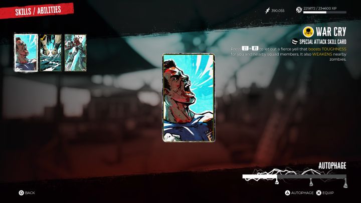 Skill name: War Cry - Dead Island 2: Best Skill Cards - Basics - Dead Island 2 Guide