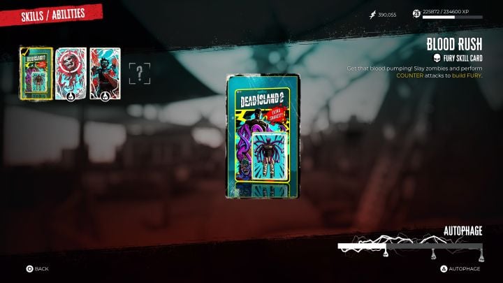 Skill name: Blood Rush - Dead Island 2: Best Skill Cards - Basics - Dead Island 2 Guide