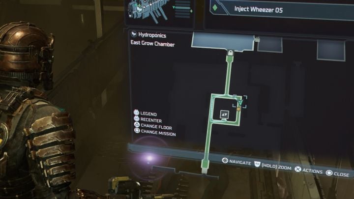The RIG is on the Hydroponics Deck, specifically in the East Grow Chamber - Dead Space Remake: You Are Not Authorized - Side missions - Dead Space Remake Guide