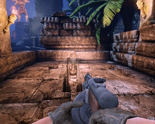You have to use three of those levers to proceed. - Mayan City | Walkthrough - Walkthrough - Deadfall Adventures Game Guide & Walkthrough