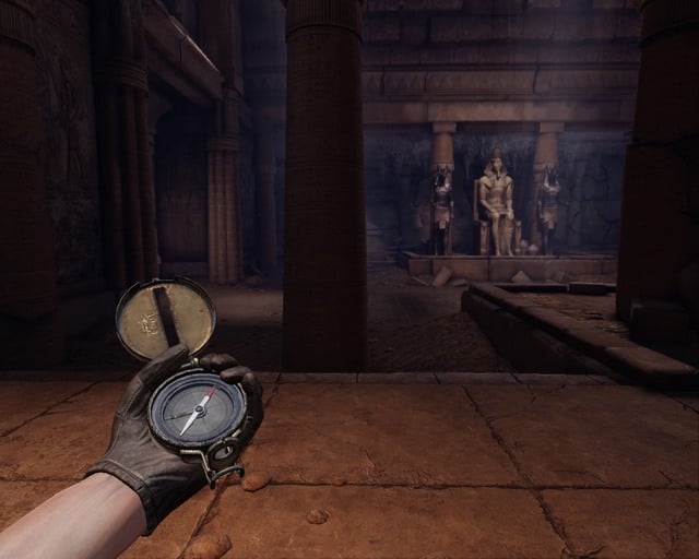 Its hiding behind this statue. - Pyramid | Treasures - Treasures - Deadfall Adventures Game Guide & Walkthrough